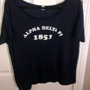 Blue ADPI Top